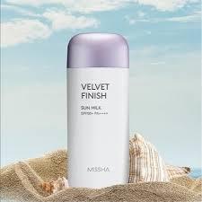 Missha Velvet Finish Sun Milk SPF50+/PA++++ (70ml)